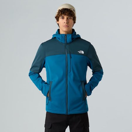 The North Face Diablo Softshell-jas Voor Heren Mineral Ink-deep Cypress male