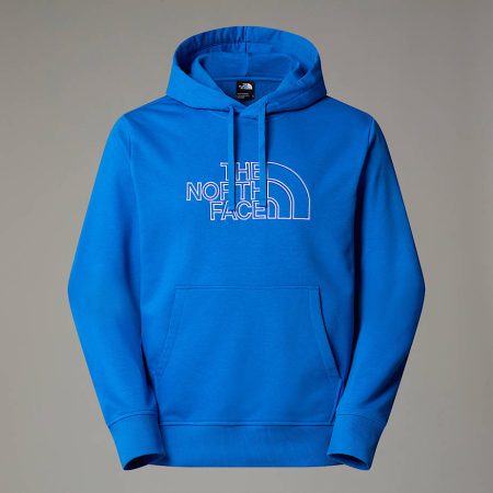 The North Face Drew Peak Light-hoodie Voor Heren Hero Blue-tnf White male