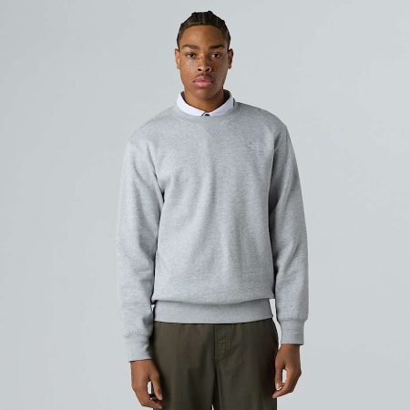 The North Face Essential-sweatshirt Voor Heren Tnf Light Grey Heather male