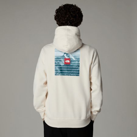 The North Face Expedition System-hoodie Met Print Voor Heren White Dune male