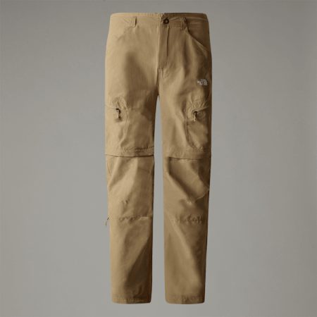 The North Face Exploration Tapered-afritsbare Broek Voor Heren Kelp Tan-npf male