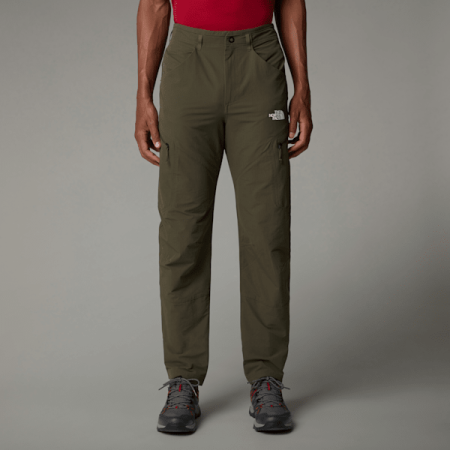 The North Face Exploration Regular Tapered-afritsbare Broek Voor Heren New Taupe Green-npf male