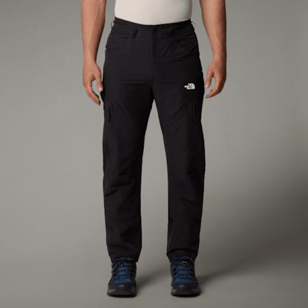 The North Face Exploration Regular Tapered-afritsbare Broek Voor Heren Tnf Black-npf male