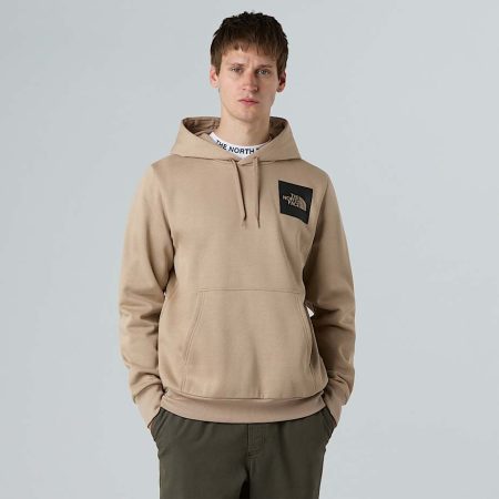 The North Face Fine-hoodie Voor Heren Mushroom Grey male