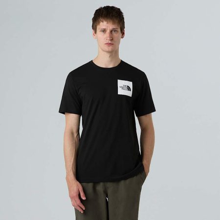 The North Face Fine-t-shirt Voor Heren Tnf Black male