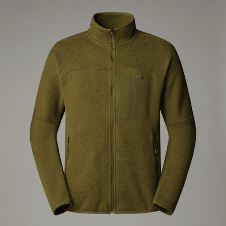 The North Face Front Range Fleece-jas Voor Heren Forest Olive Heather male