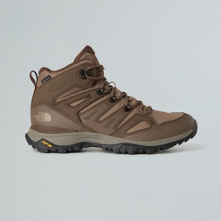 The North Face Hedgehog Gore-tex®-midwandelschoenen Voor Heren Garnet-smokey Brown male