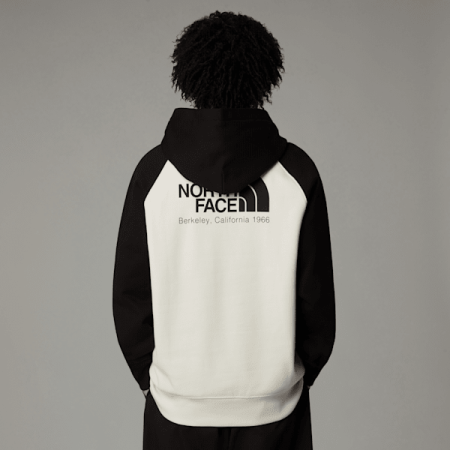 The North Face Heritage-hoodie Voor Heren White Dune-tnf Black male