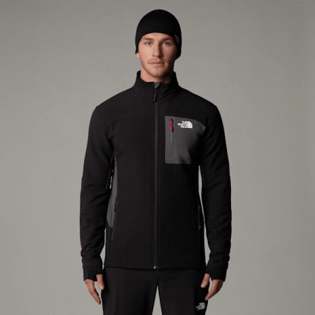 The North Face Highball-fleece Voor Heren Tnf Black-anthracite Grey-high Risk Red male