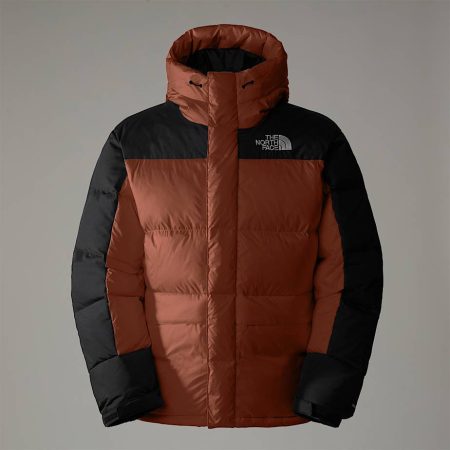 The North Face Himalayan-donsparka Voor Heren Earthen Copper-tnf Black male