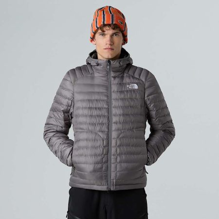The North Face Huila-jas Met Capuchon Met Synthetische Isolatie Voor Heren Smoked Pearl male