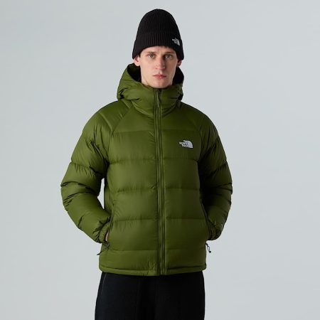 The North Face Hydrenalite-donsjas Met Capuchon Voor Heren Woodland Green male