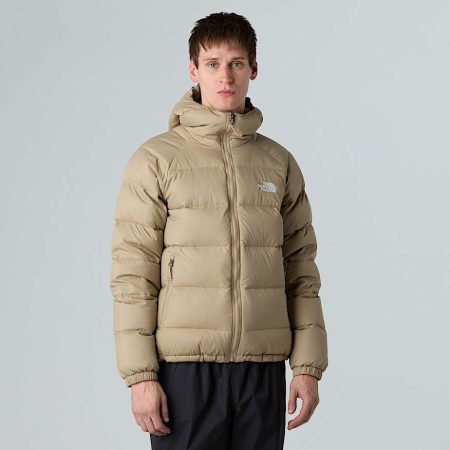 The North Face Hydrenalite-donsjas Met Capuchon Voor Heren Mushroom Grey male