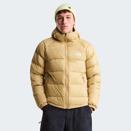 The North Face Hydrenalite-donsjas Met Capuchon Voor Heren Khaki Stone male