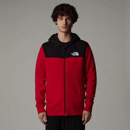 The North Face Icons-hoodie Met Volledige Rits Voor Heren Tnf Red-tnf Black male