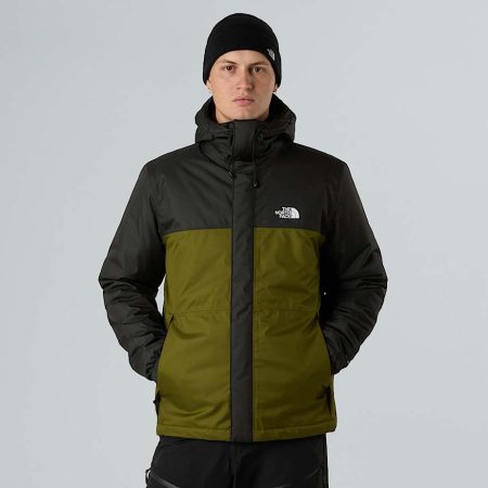 The North Face Geïsoleerde Buitenlaagjas Voor Heren Forest Olive-tnf Black male
