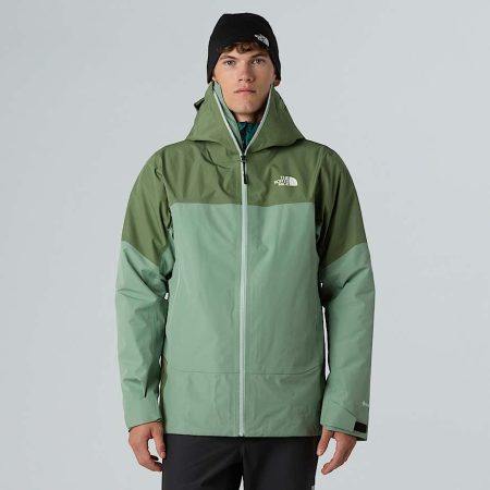 The North Face Jazzi 3l Gore-tex®-jas Voor Heren Slate Moss-bark Mist male