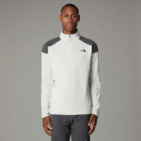 The North Face Kikash-sweatshirt Met Kwartrits Voor Heren White Dune male