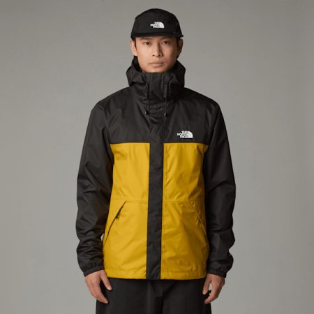 The North Face Lfs-shelljas Voor Heren Arrowwood Yellow-tnf Black male