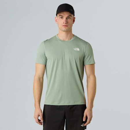The North Face Lightbright-t-shirt Voor Heren Slate Moss male