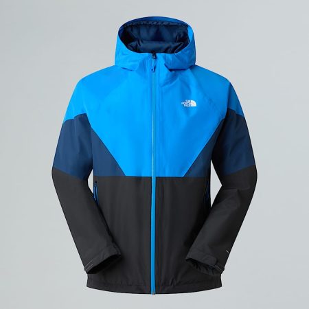 The North Face Lightning-jas Voor Heren Asphalt Grey-optic Blue-shady Blue-npf male