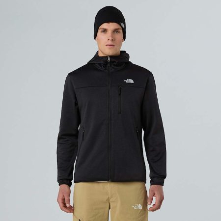 The North Face Lixus 2-0-fleece Met Capuchon Voor Heren Tnf Black Heather male