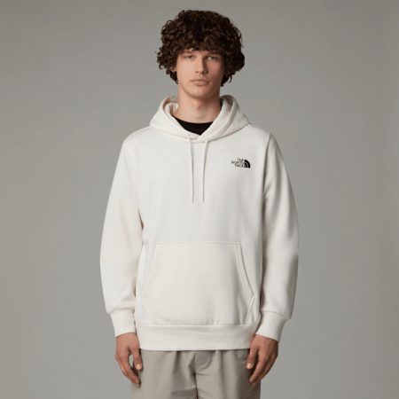 The North Face Logo-trui Met Capuchon Voor Heren White Dune male