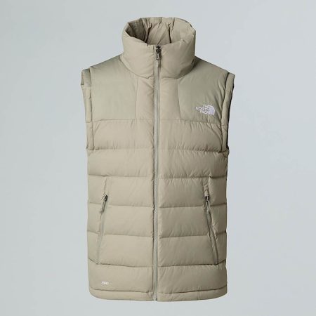 The North Face Massif-donsbodywarmer Voor Heren Clay Grey male