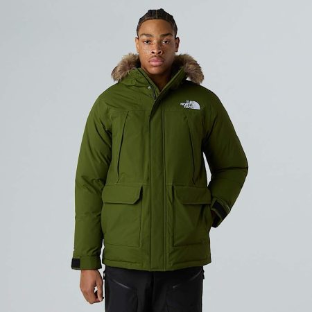 The North Face Mcmurdo-parka Voor Heren Woodland Green male