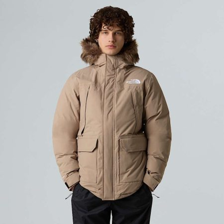 The North Face Mcmurdo-parka Voor Heren Mushroom Grey male