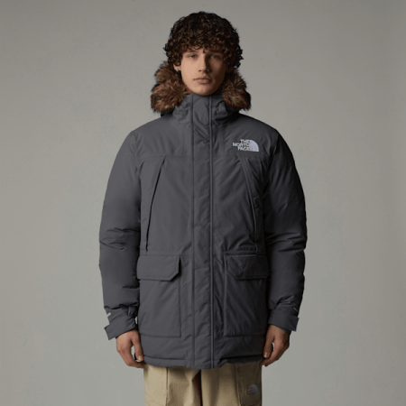 The North Face Mcmurdo-parka Voor Heren Smoked Pearl male