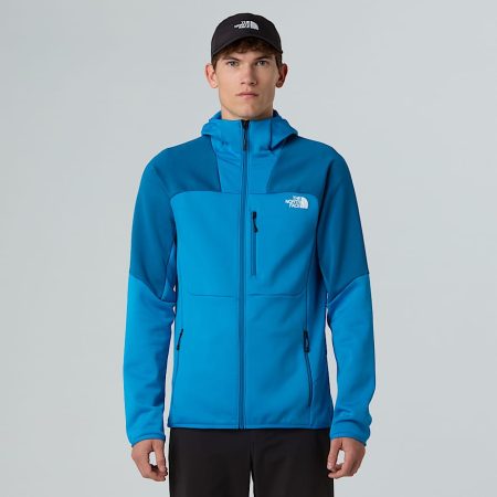 The North Face Meteora-fleecejas Met Volledige Rits Voor Heren Skyline Blue-adriatic Blue male