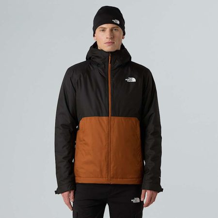 The North Face Millerton-geïsoleerde Jas Voor Heren Burnt Umber-tnf Black male