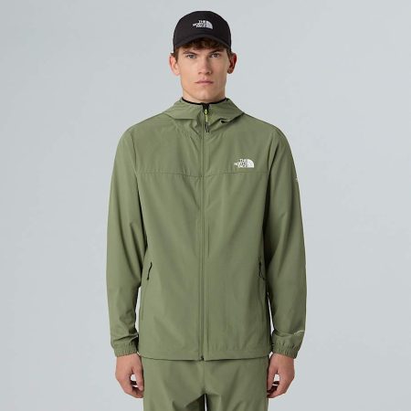The North Face Mountain Athletics-windjas Met Capuchon Bark Mist male