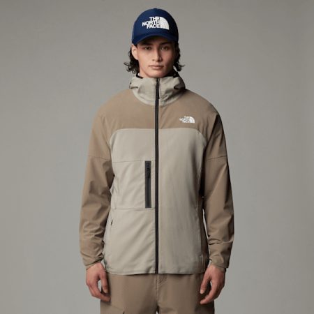 The North Face Mountain Athletics Trajectory-jas Met Volledige Rits Voor Heren Clay Grey-cavern Grey male