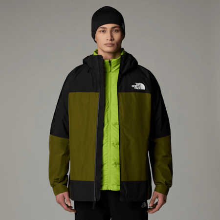 The North Face Mountain Light Triclimate 3-in-1 Gore-tex®-jas Voor Heren Forest Olive-tnf Black male