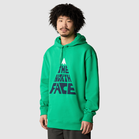 The North Face Mountain Play-hoodie Voor Heren Optic Emerald male