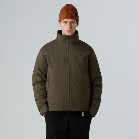 The North Face Mountain Range-donsjas Voor Heren New Taupe Green male