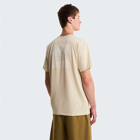 The North Face Nse Box Regular T-shirt Voor Heren Desert Stone male