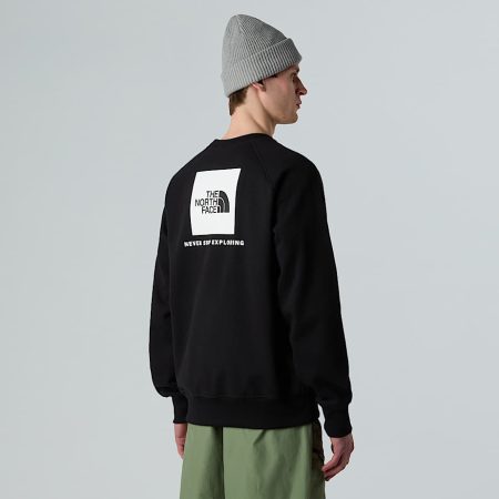 The North Face Nse Raglan Box-sweatshirt Voor Heren Tnf Black male