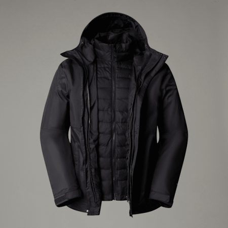 The North Face New Dryvent™ Triclimate-donsjas Voor Heren Asphalt Grey-tnf Black-npf male