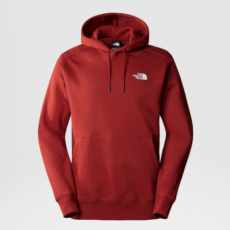 The North Face Outdoor Graphic-hoodie Voor Heren Iron Red male