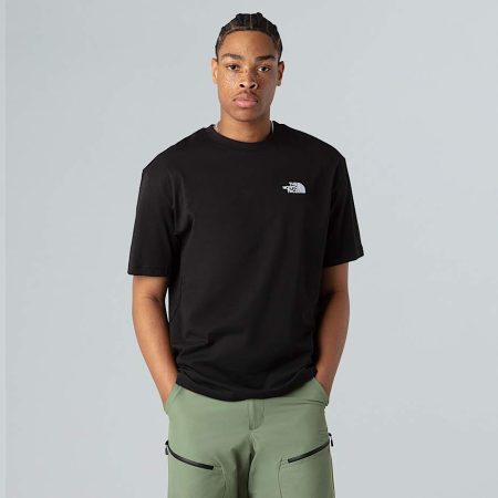 The North Face Oversized Essential T-shirt Voor Heren Tnf Black male