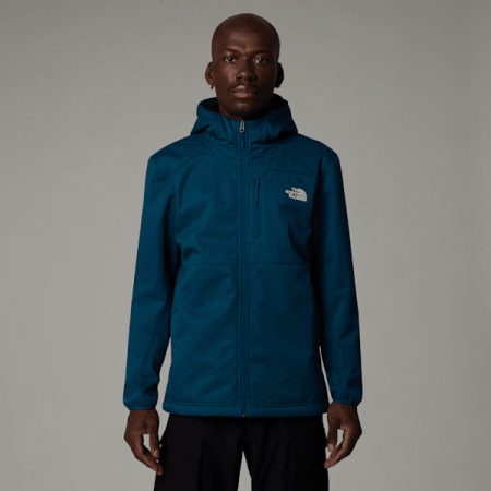 The North Face Quest-softshelljas Met Capuchon Voor Heren Midnight Petrol Dark Heather male