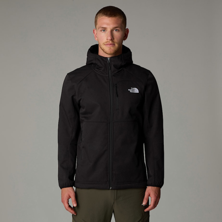 The North Face Quest-softshelljas Met Capuchon Voor Heren Tnf Black-npf male