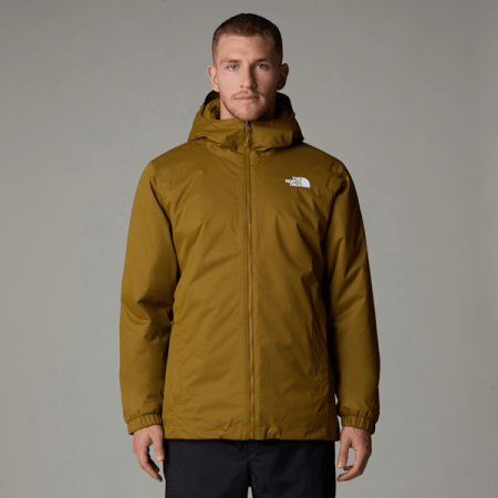 The North Face Geïsoleerde Quest-jas Voor Heren Moss Green Dark Heather male