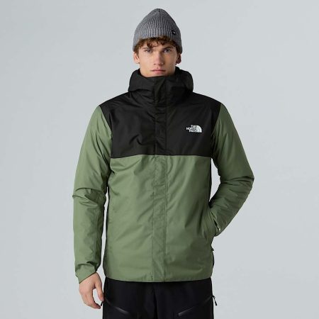 The North Face Quest Zip-in-compatibel Jas Voor Heren Bark Mist male