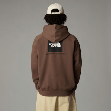 The North Face Raglan Redbox-hoodie Voor Heren Smokey Brown male