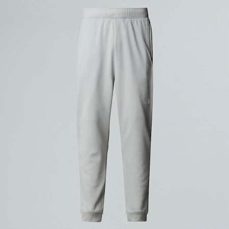 The North Face Reaxion-fleecejoggingbroek Voor Heren High Rise Grey Light Heather male