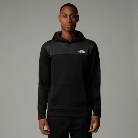 The North Face Reaxion-fleecehoodie Voor Heren Tnf Black-asphalt Grey male